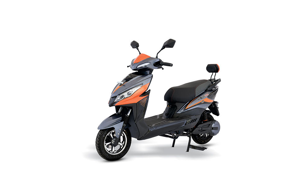 Joy e-bike Wolf Grey With Orange colour