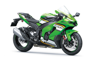 Kawasaki Ninja ZX-10R Lime Green And Ebony And Pearl Blizzard