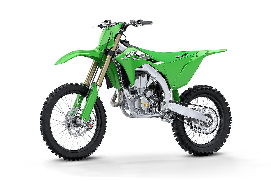 Kawasaki KX 450 Lime Green colour