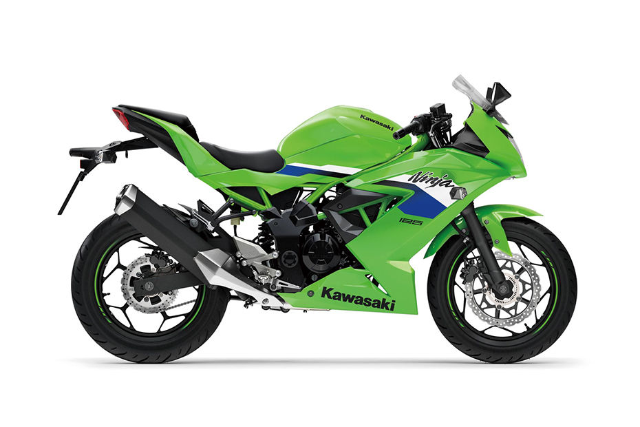 Kawasaki Ninja 125 Lime Green colour