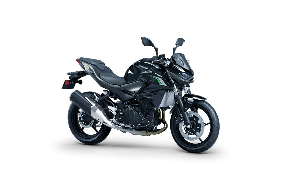 Kawasaki Z500 Metallic Spark Black / Metallic Matte Graphen colour