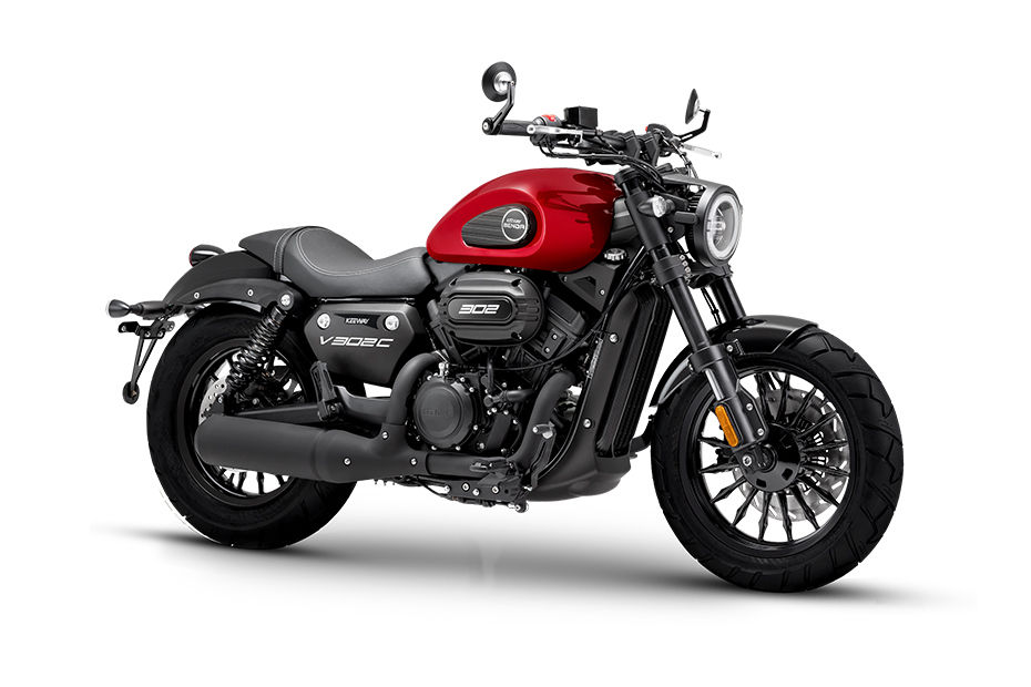 Keeway V302C Glossy Red colour