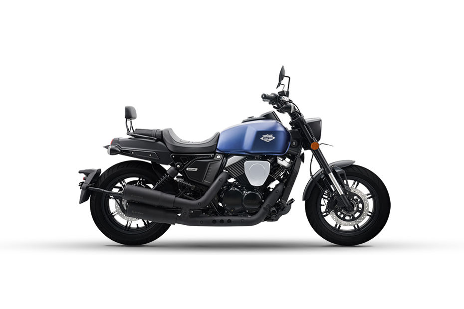 Keeway K-Light 250V Matte Blue colour