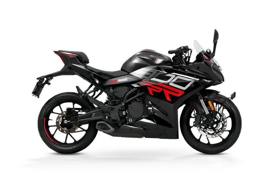 Keeway RR 300 Glossy Black colour