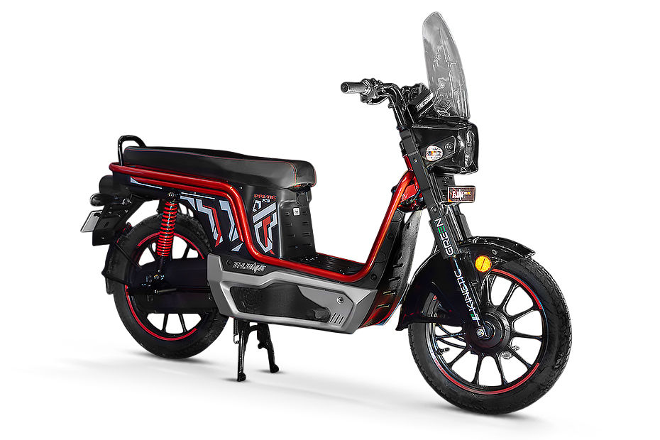 Kinetic Green E Luna Prime Red colour
