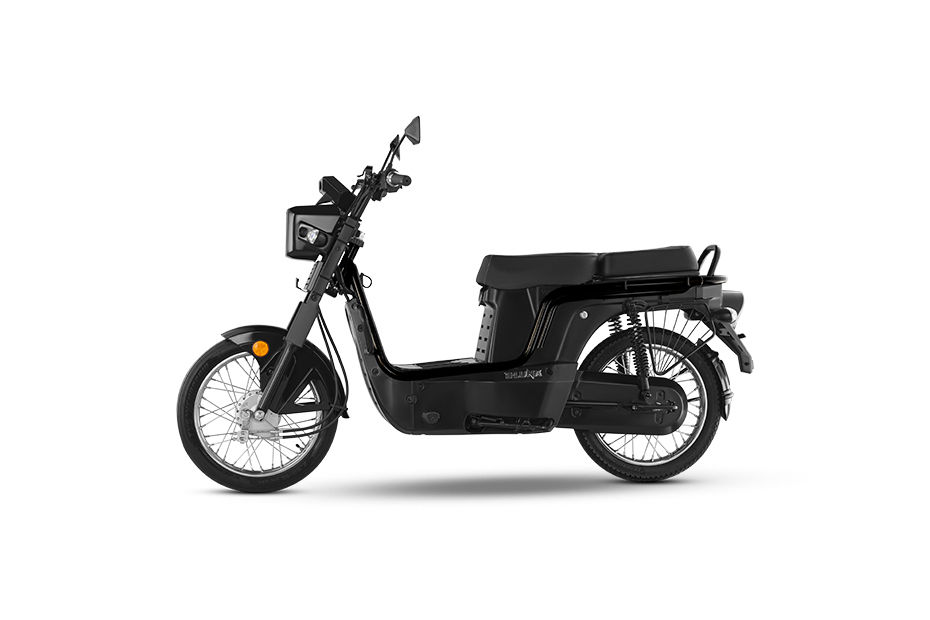 Kinetic Green E Luna Night Star Black colour