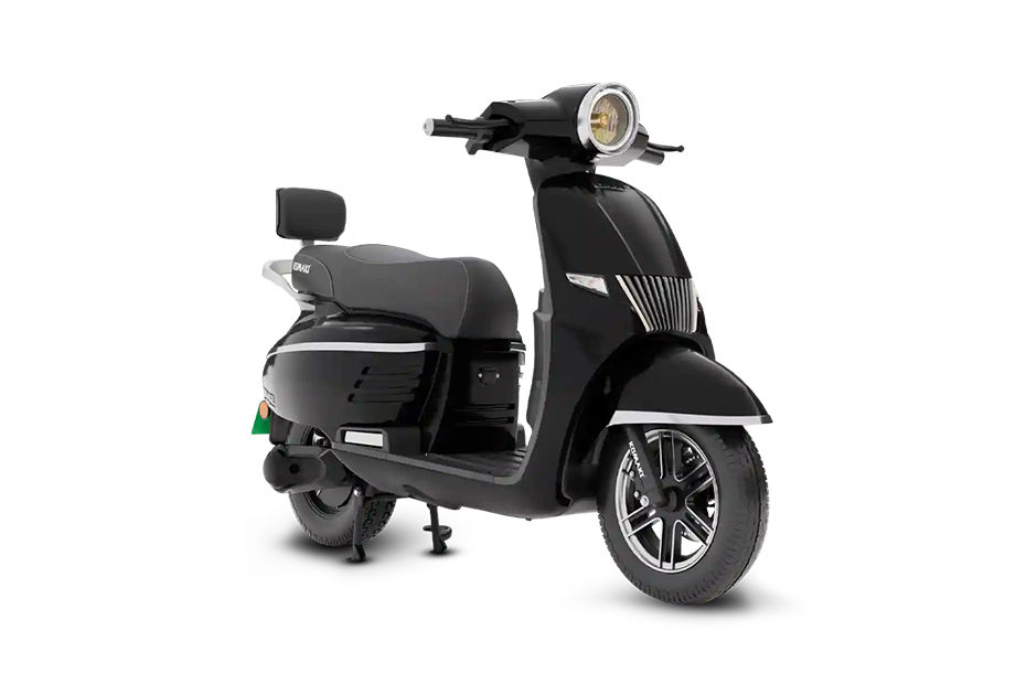 Komaki Flora Jet Black colour