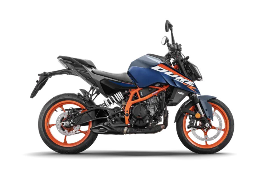 KTM 390 Duke R Atlantic Blue colour