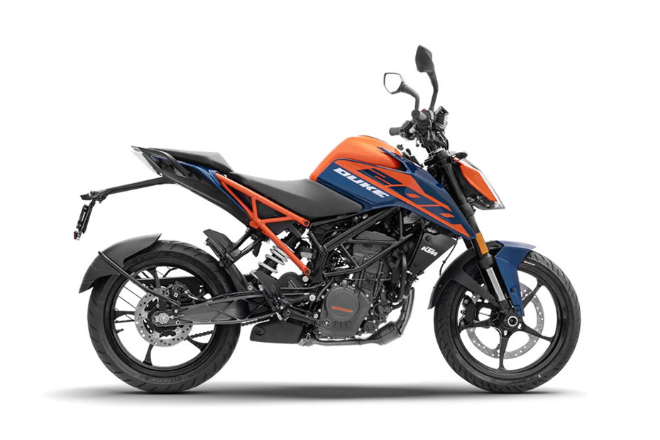 KTM 200 Duke Atlantic Blue colour