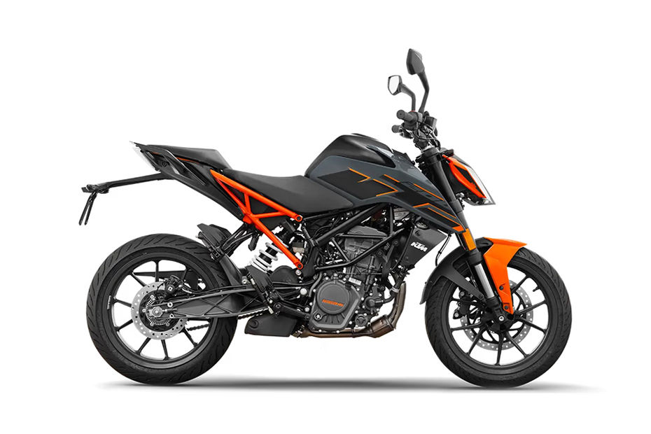 KTM 200 Duke Dark Galvano colour