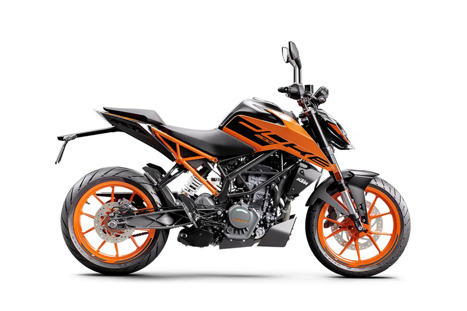 KTM 200 Duke Electronic Orange colour
