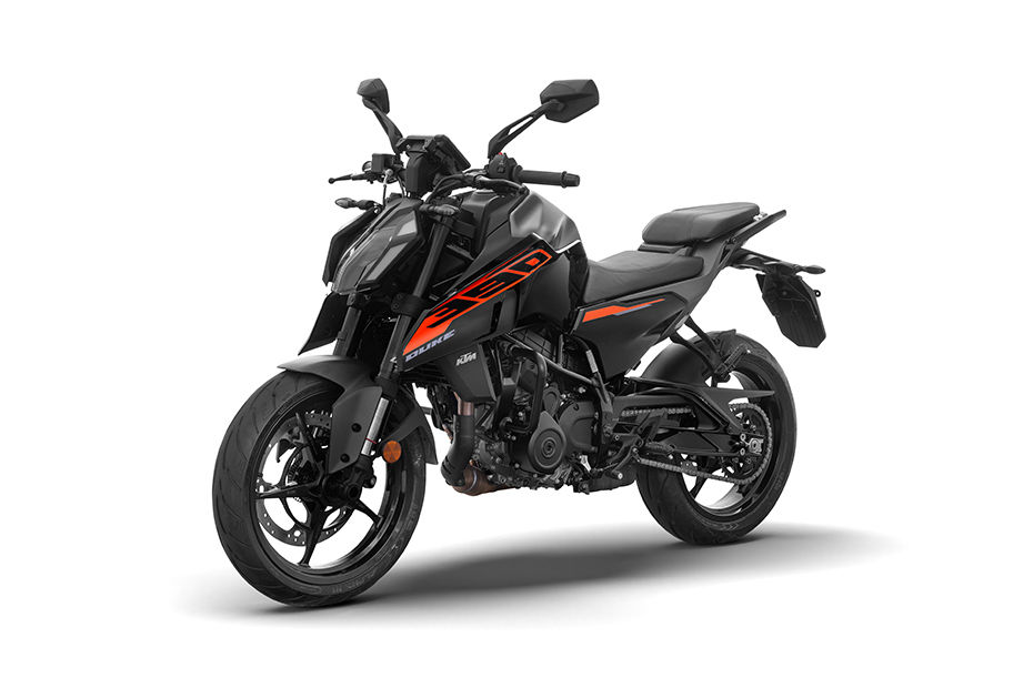 KTM 390 Duke Liquid Carbon colour