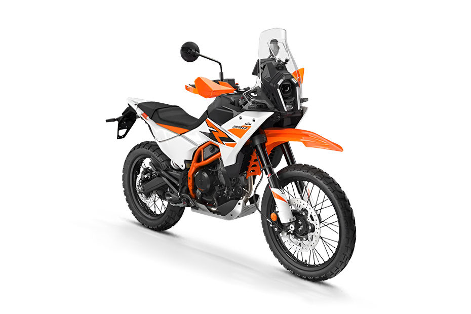 KTM 390 Adventure R Ceramic White colour