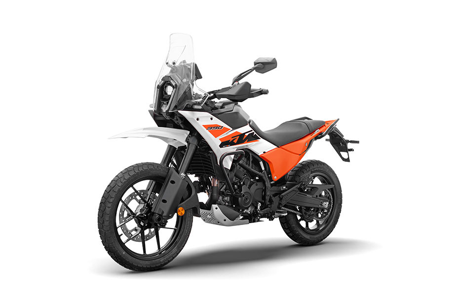 KTM 390 Adventure Ceramic White colour
