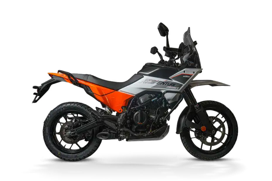 KTM 390 Adventure Arctic Flare colour