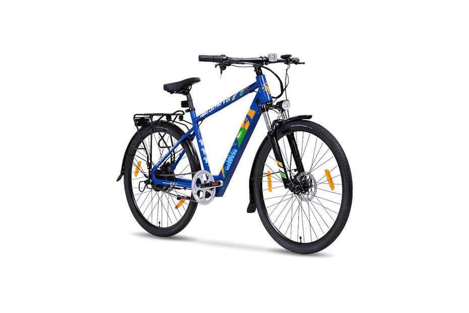 Hero Lectro V24 Blue colour