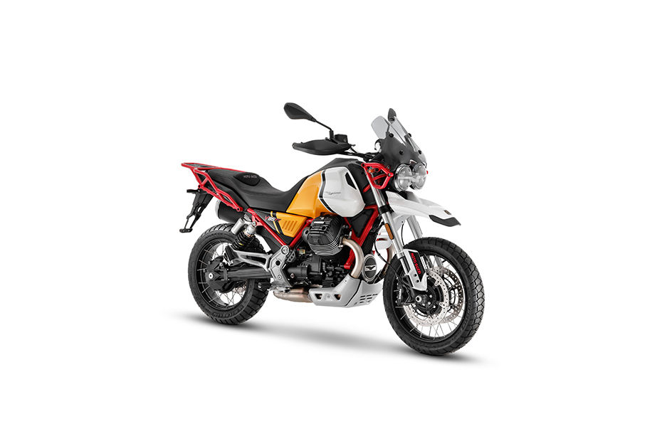 Moto Guzzi V85 TT Giallo Mojave colour