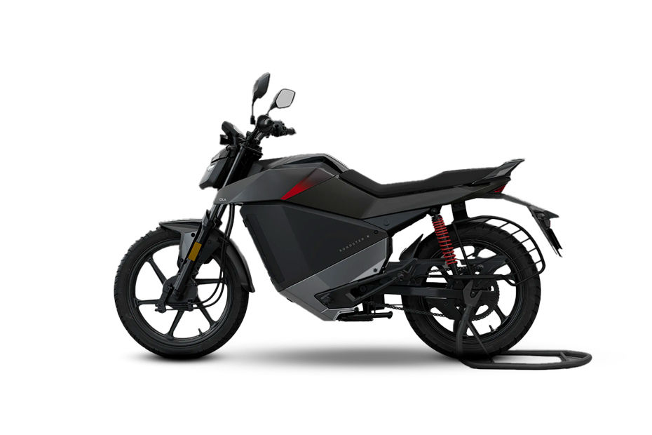 Ola Roadster X Metallic Black colour