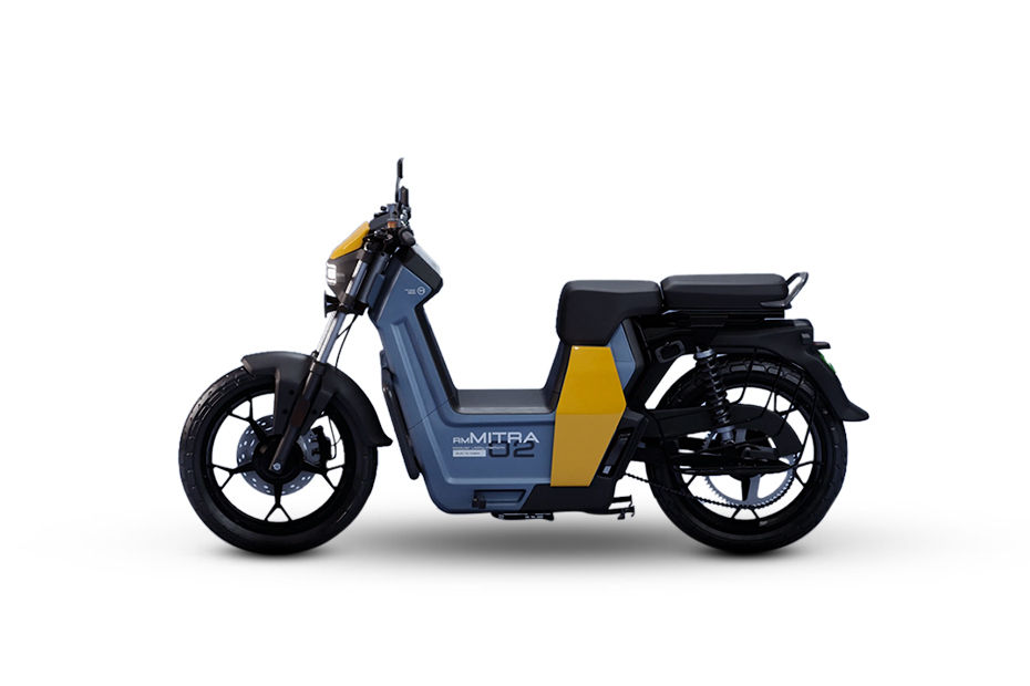 Revamp Moto RM Mitra Blue And Yellow colour