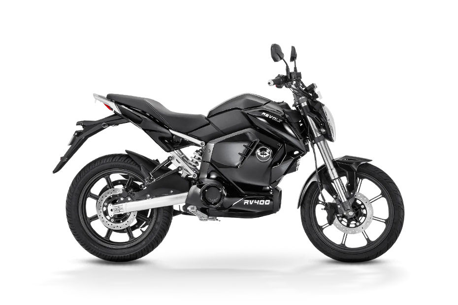 Revolt RV400 Cosmic Black colour