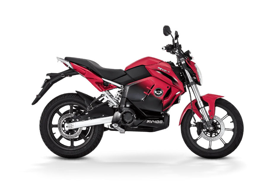 Revolt RV400 Eclipse Red colour
