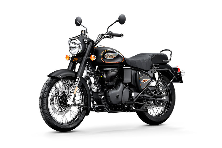 Royal Enfield Bullet 350 Black Gold colour