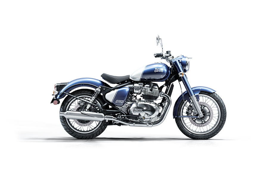 Royal Enfield Classic 650 Bruntingthorpe Blue colour