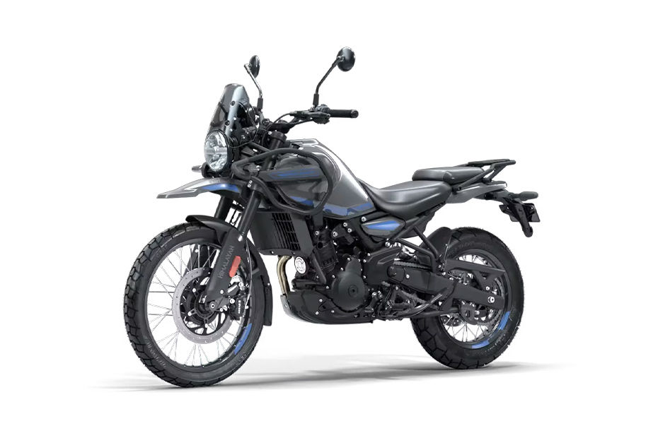Royal Enfield Himalayan 450 Slate Poppy Blue colour