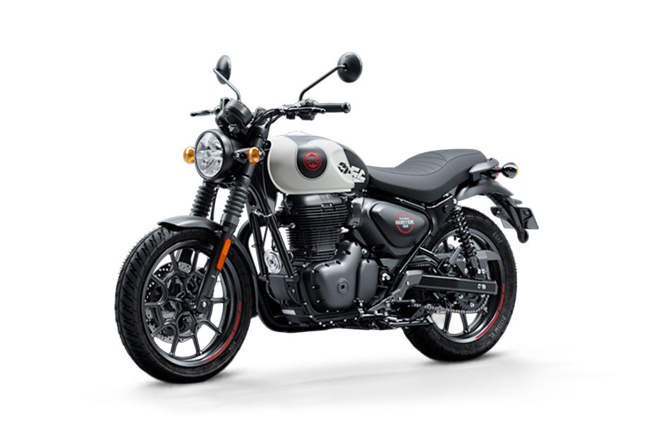 Royal Enfield Hunter 350 Tokyo Black colour