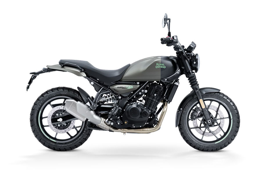 Royal Enfield Guerrilla 450 Shadow Ash colour