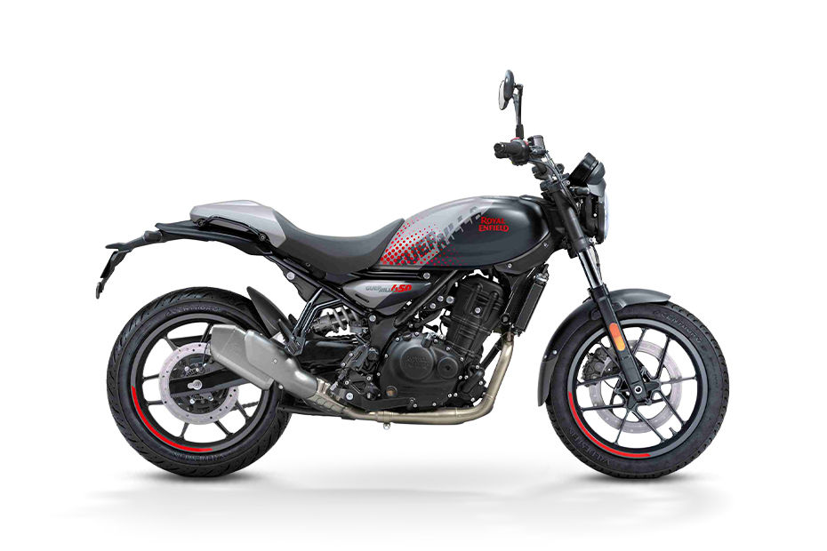 Royal Enfield Guerrilla 450 Apex Black colour