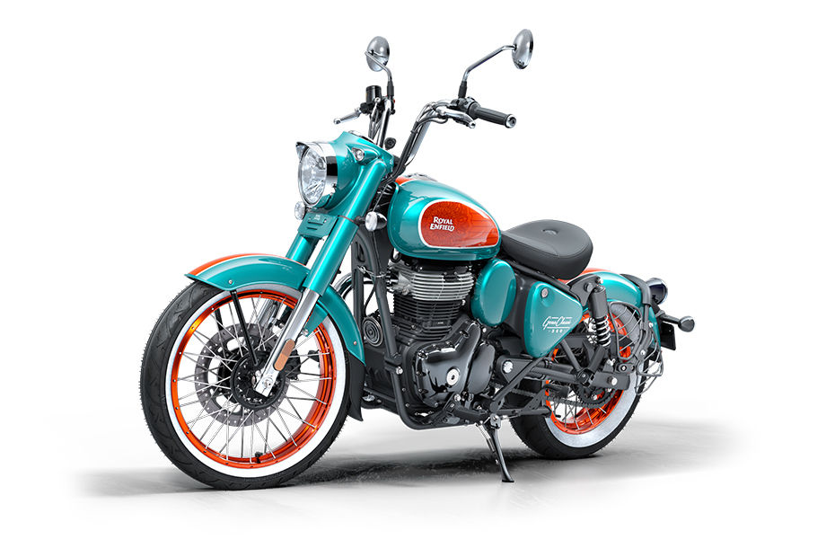 Royal Enfield Goan Classic 350 Trip Teal colour