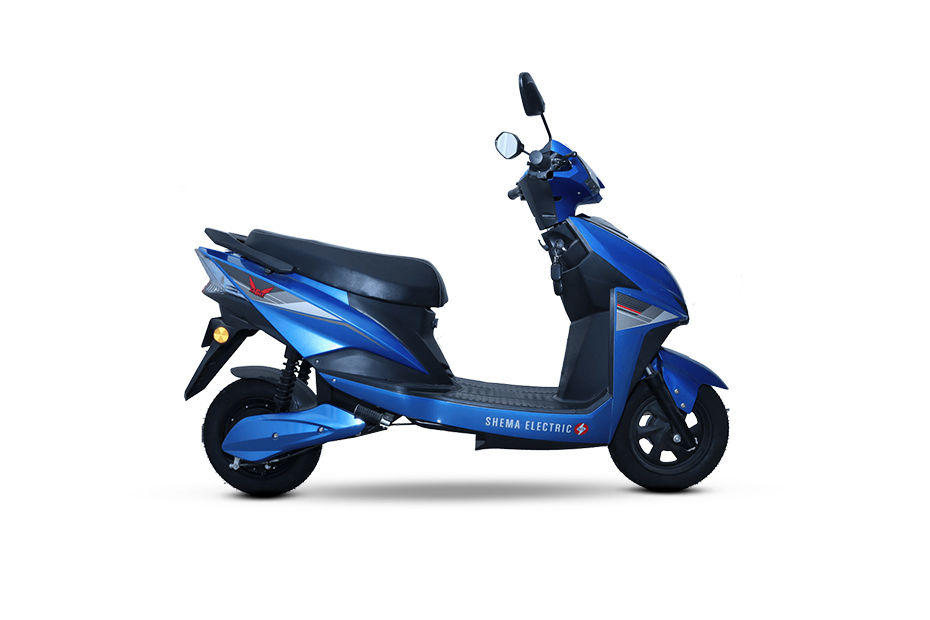 Shema E-Vehicle Eagle Blue colour