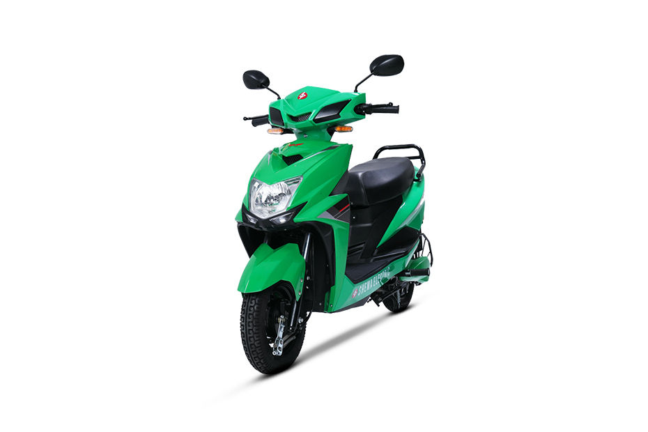 Shema E-Vehicle Eagle Green colour