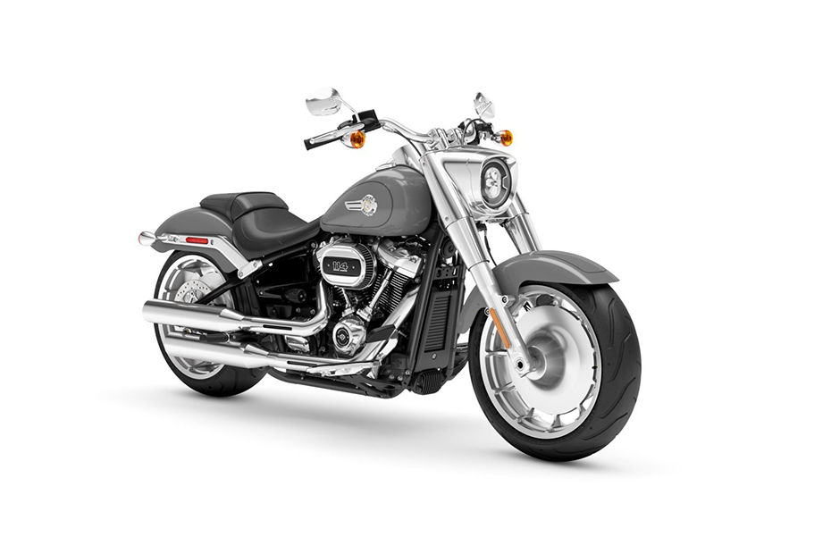 Harley-Davidson 2024 Fat Boy Billiard Gray colour