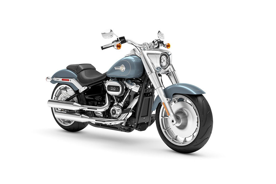 Harley-Davidson 2024 Fat Boy Sharkskin Blue colour