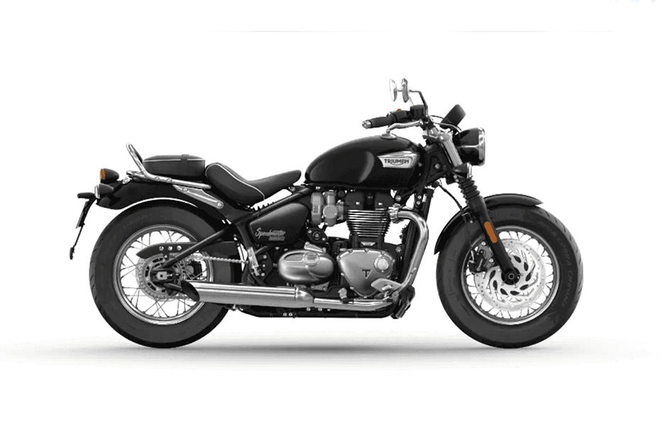 Triumph Bonneville Speedmaster Jet Black colour