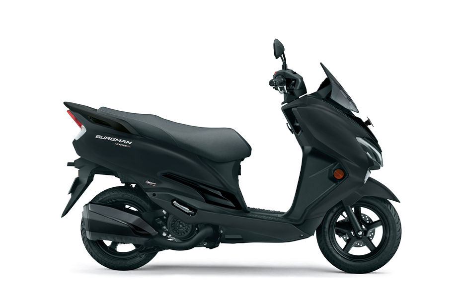 Suzuki Burgman Street Metallic Mat Black No 2 colour
