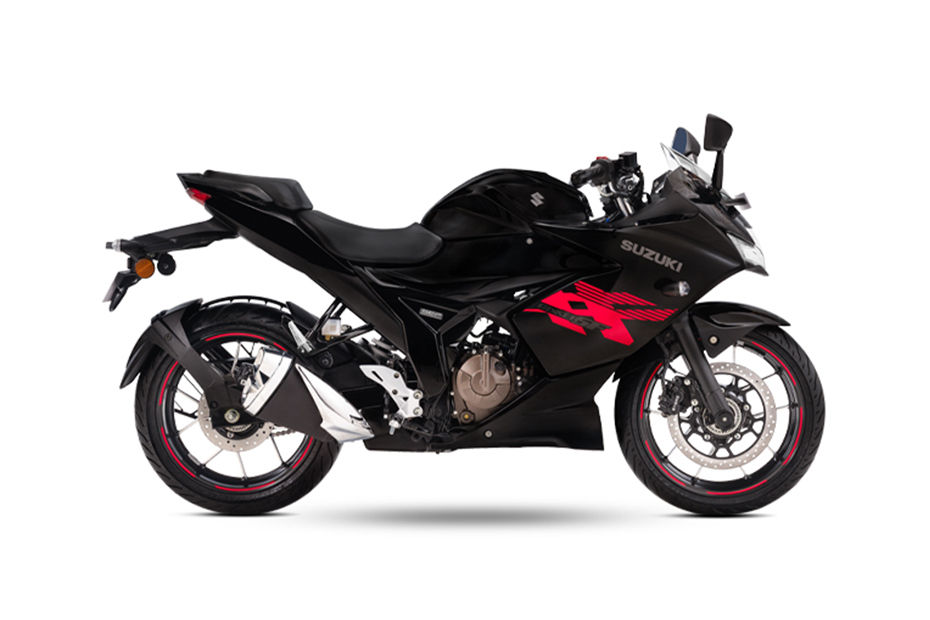 Suzuki Gixxer SF 250 Flex Fuel Glass Sparkle Black colour