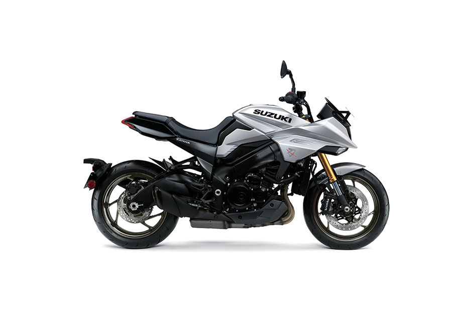 Suzuki Katana Metallic Mystic Silver colour