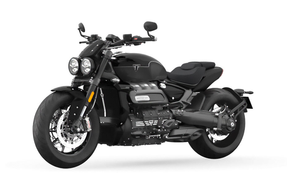 Triumph Rocket 3 Sapphire Black And Granite colour