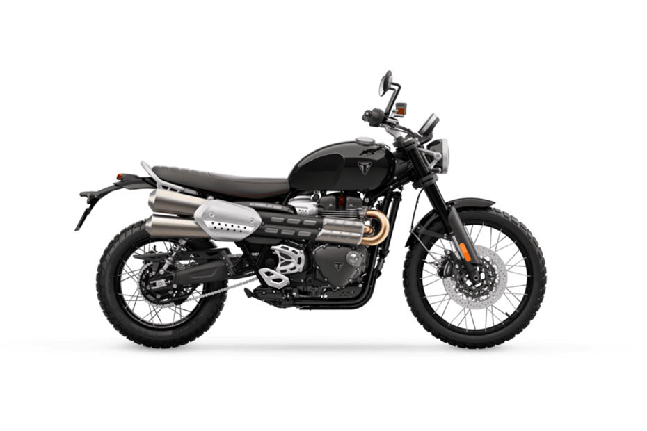 Triumph Scrambler 1200 X Sapphire Black colour