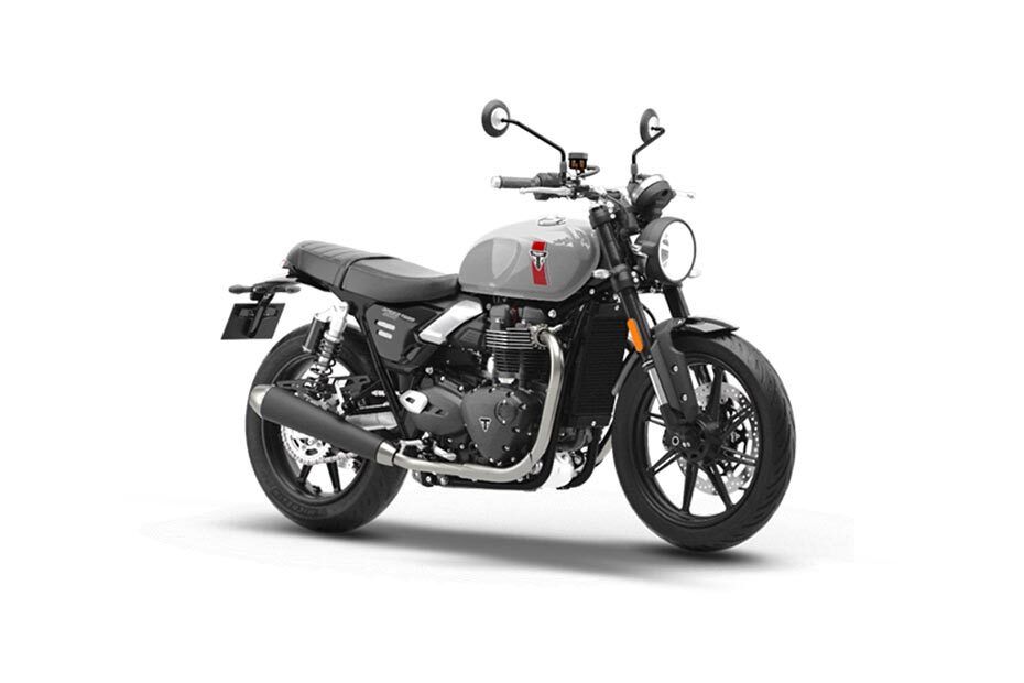Triumph Speed Twin 900 Aluminium Silver - Carnival Red - Jet Black colour