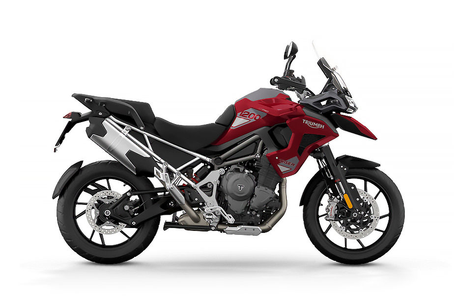 Triumph Tiger 1200 Carnival Red colour