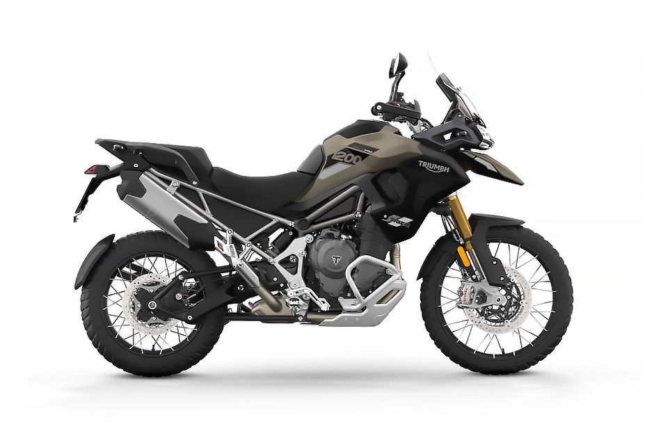 Triumph Tiger 1200 Matt Sandstorm colour