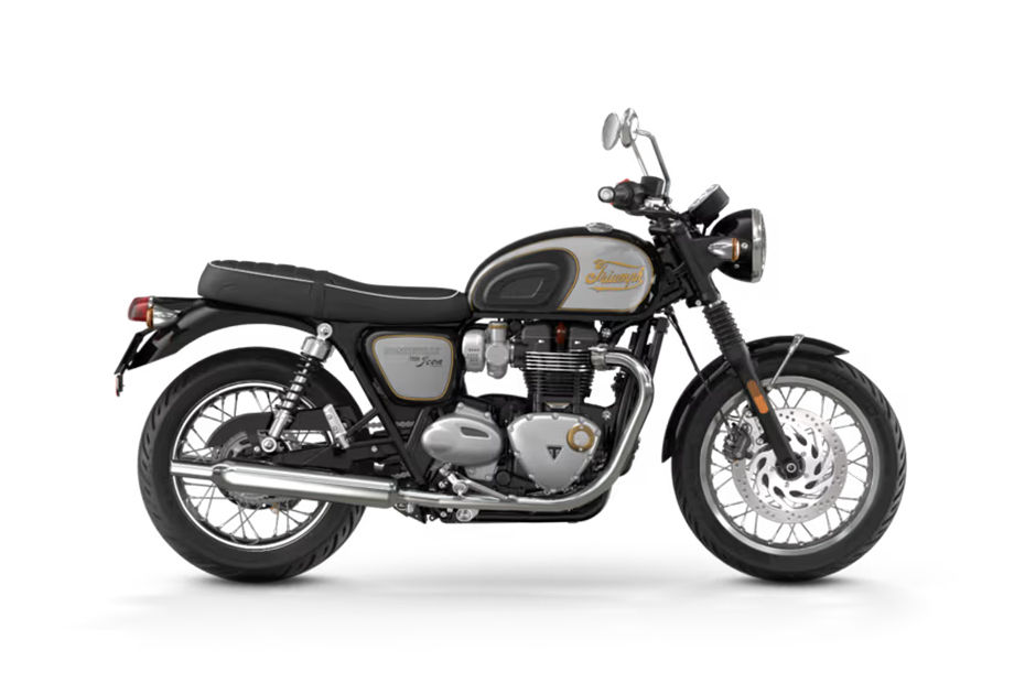 Triumph Bonneville T120 Icon Edition - Sapphire Black Aluminium Silve colour