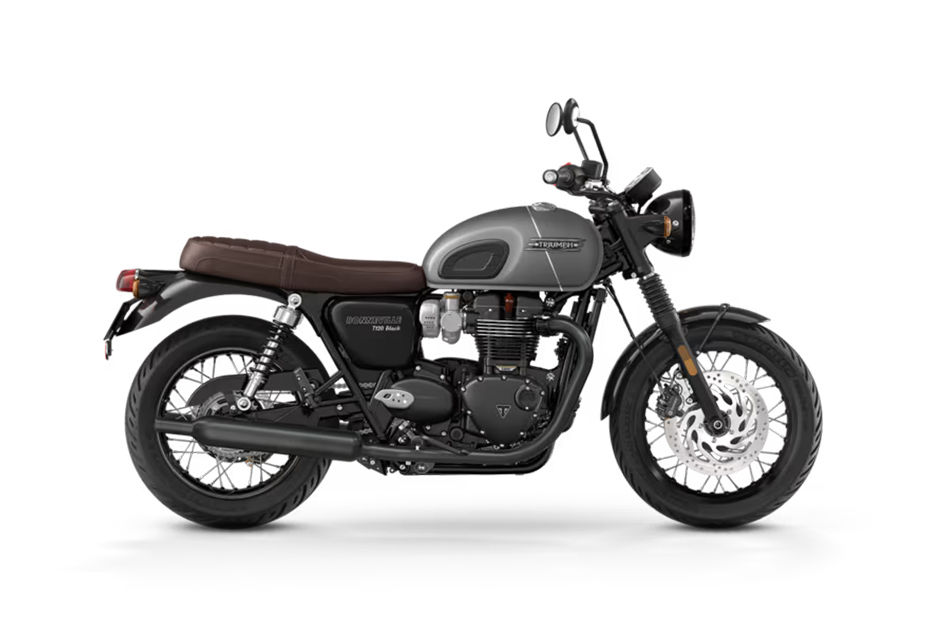 Triumph Bonneville T120 Graphite And Matt Graphite colour