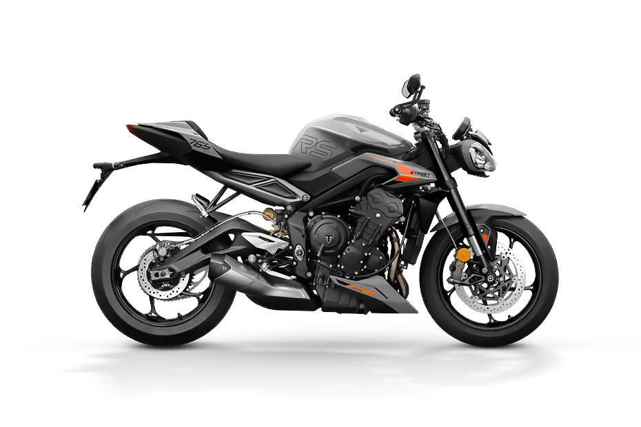 Triumph Street Triple 765 Silver Ice colour