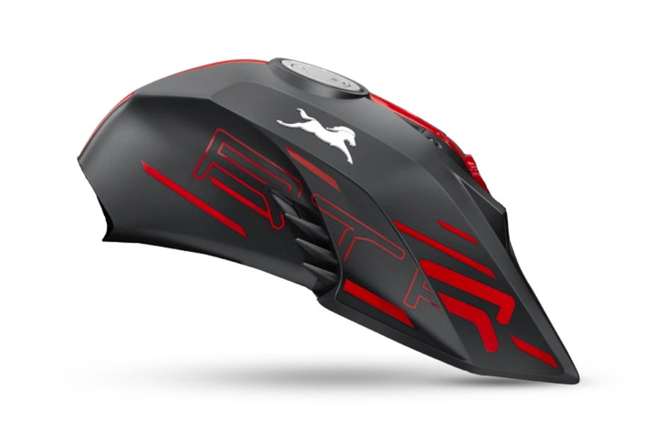 TVS Apache RTR 200 4V Glossy Black colour