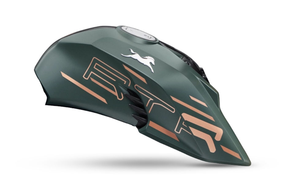 TVS Apache RTR 200 4V Armoury Green colour